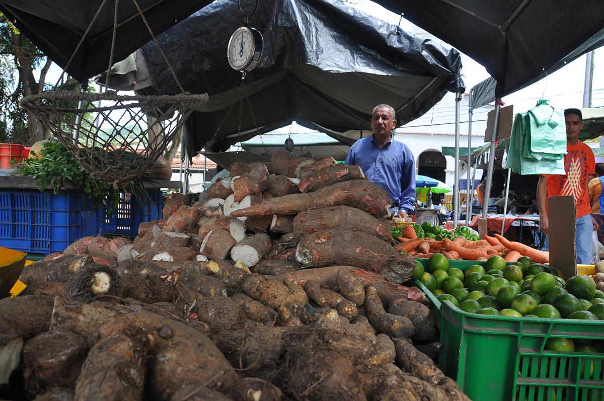 Ventas en mercadito popular de Carrizal estuvieron flojas