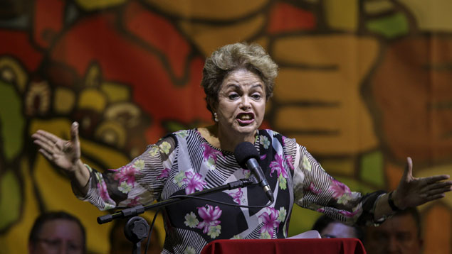 Rousseff acusó de golpista a oposición brasileña