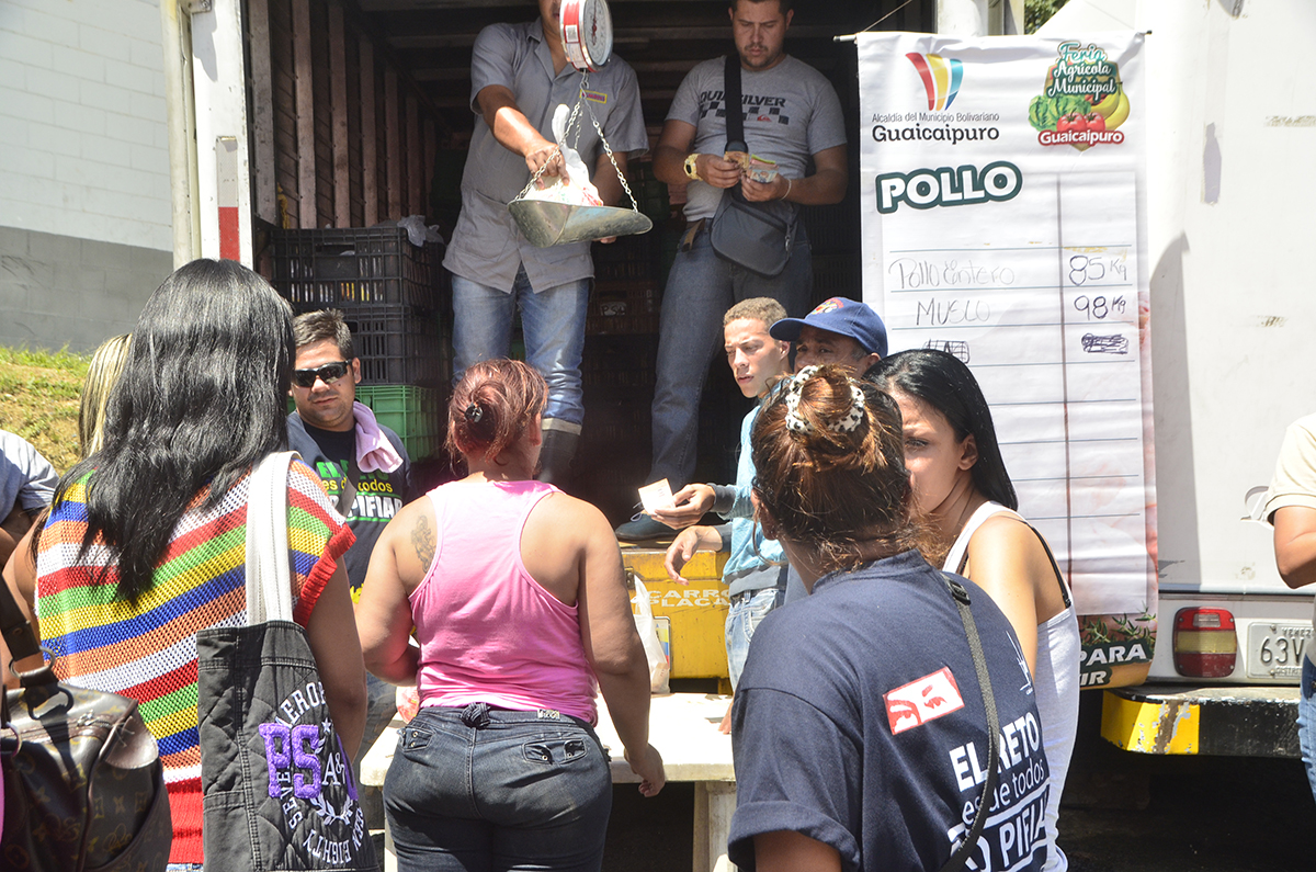 Vendieron 14.000 kilos de alimentos
