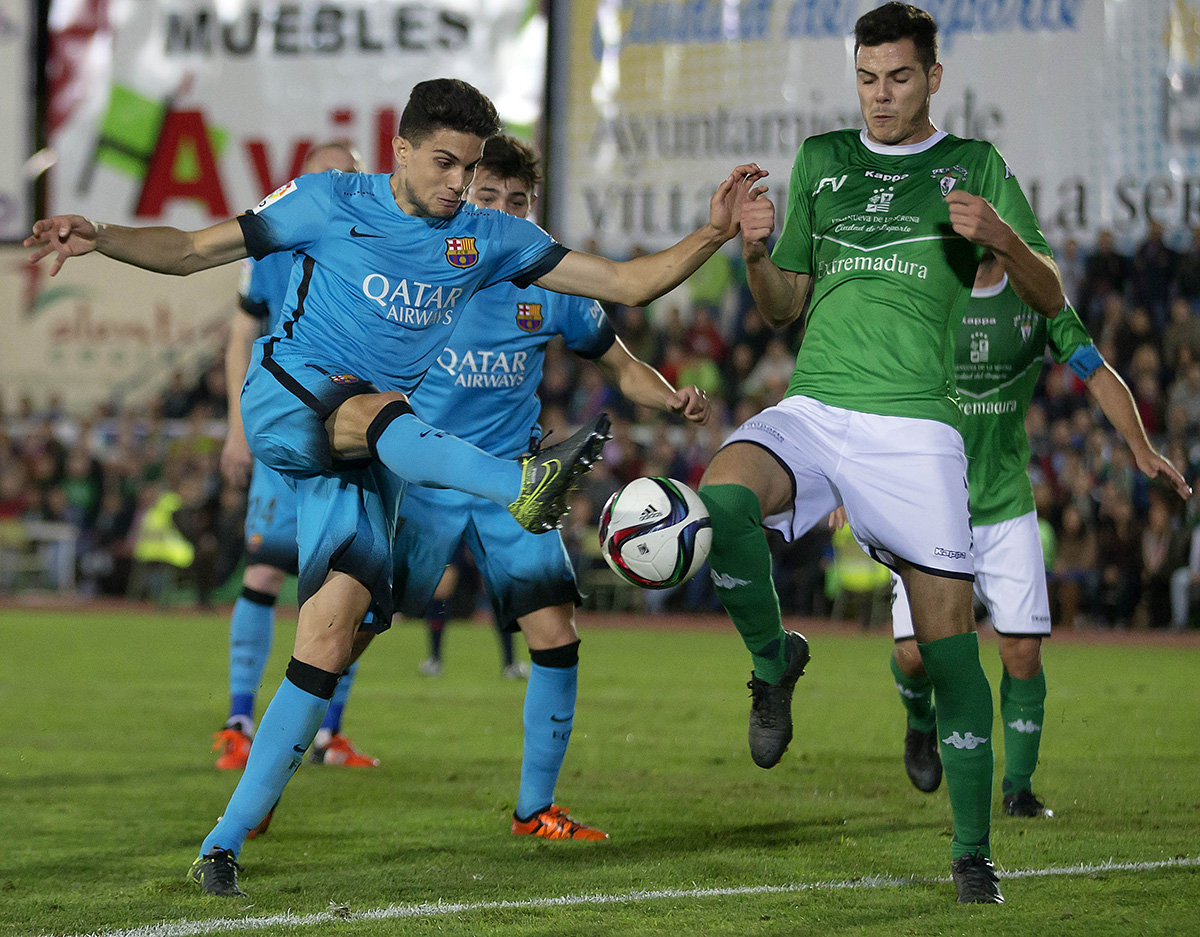 Barcelona opacado por Villanovense