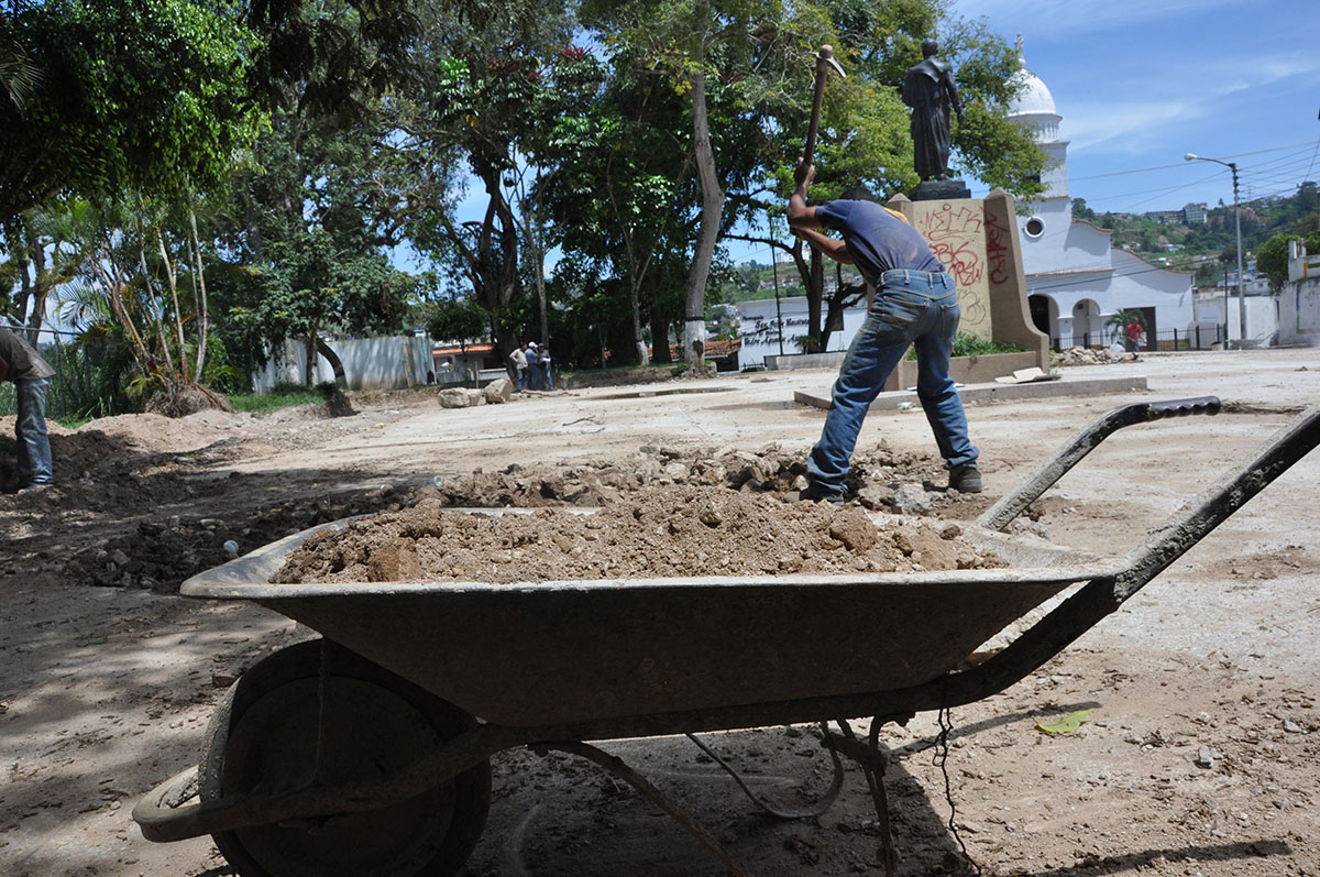 Remodelación de plaza Bolívar no se ha paralizado