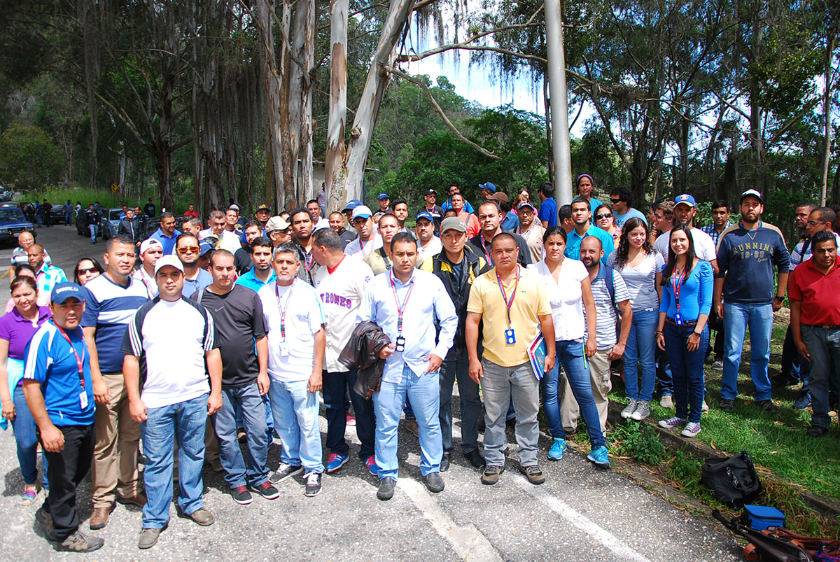 Trabajadores del IVIC protestan en reclamo de sueldos justos