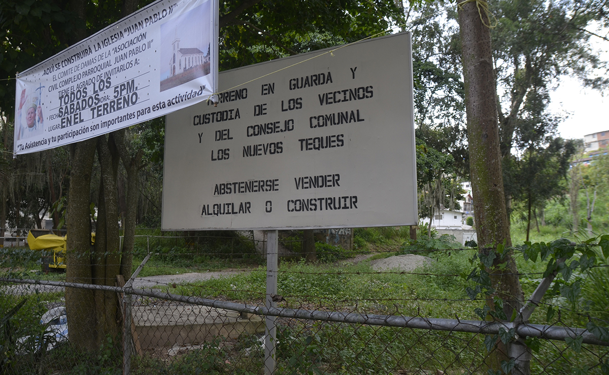 A terreno donde construirán  santuario le salió dueño