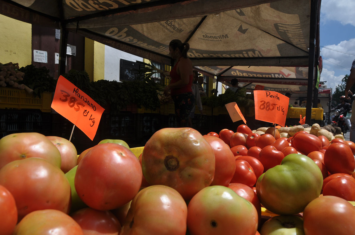 Hubo pocas rebajas en mercaditos populares