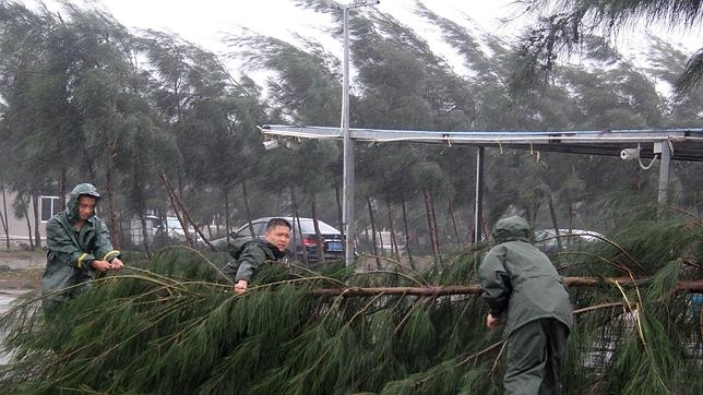 Tifón Mujigae  deja  11 muertos y 223 heridos en China
