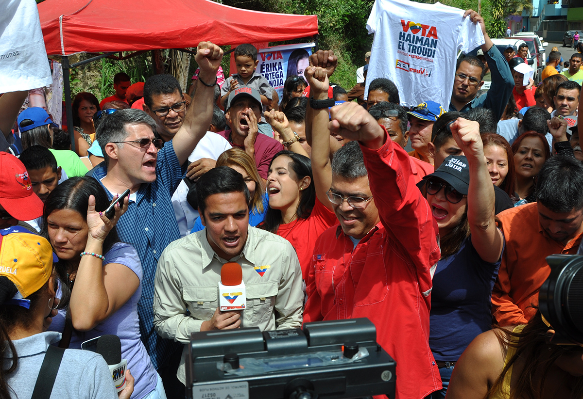 Masiva participación chavista en simulacro electoral en los Altos