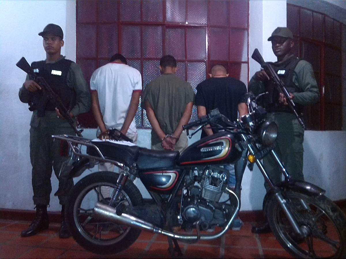 Desmantelada banda “Los Quinteros”