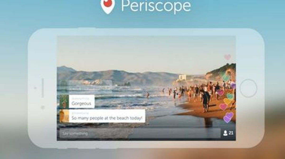 Periscope es la mejor aplicación del año para iPhone