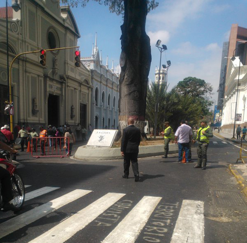 Sebin localizó dos presuntos artefactos explosivos cerca de sede administrativa de la Asamblea Nacional