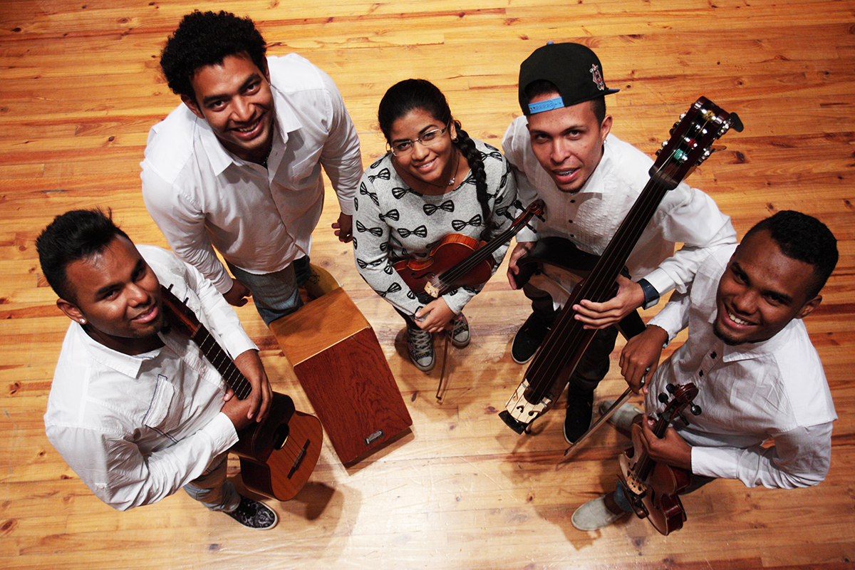 Funklórico realiza su primer concierto del año en el Centro Nacional de Acción Social por la Música