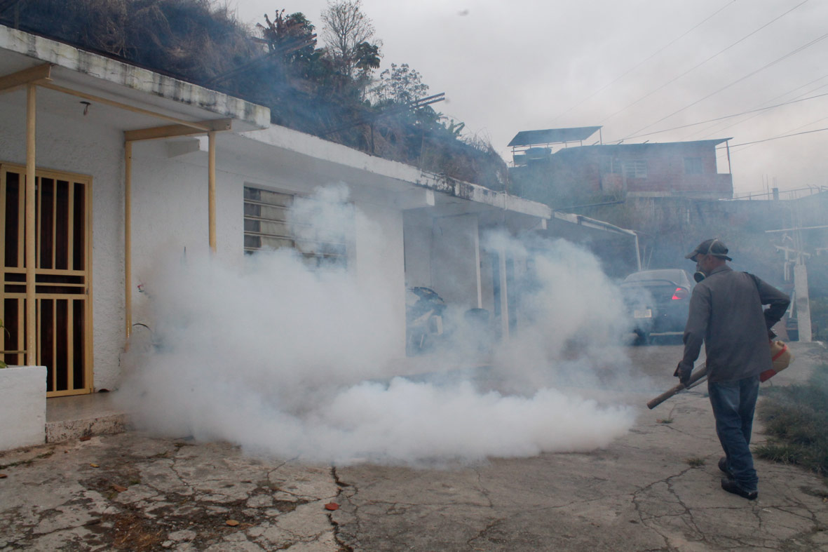 Subieron casos de dengue en Guaicaipuro