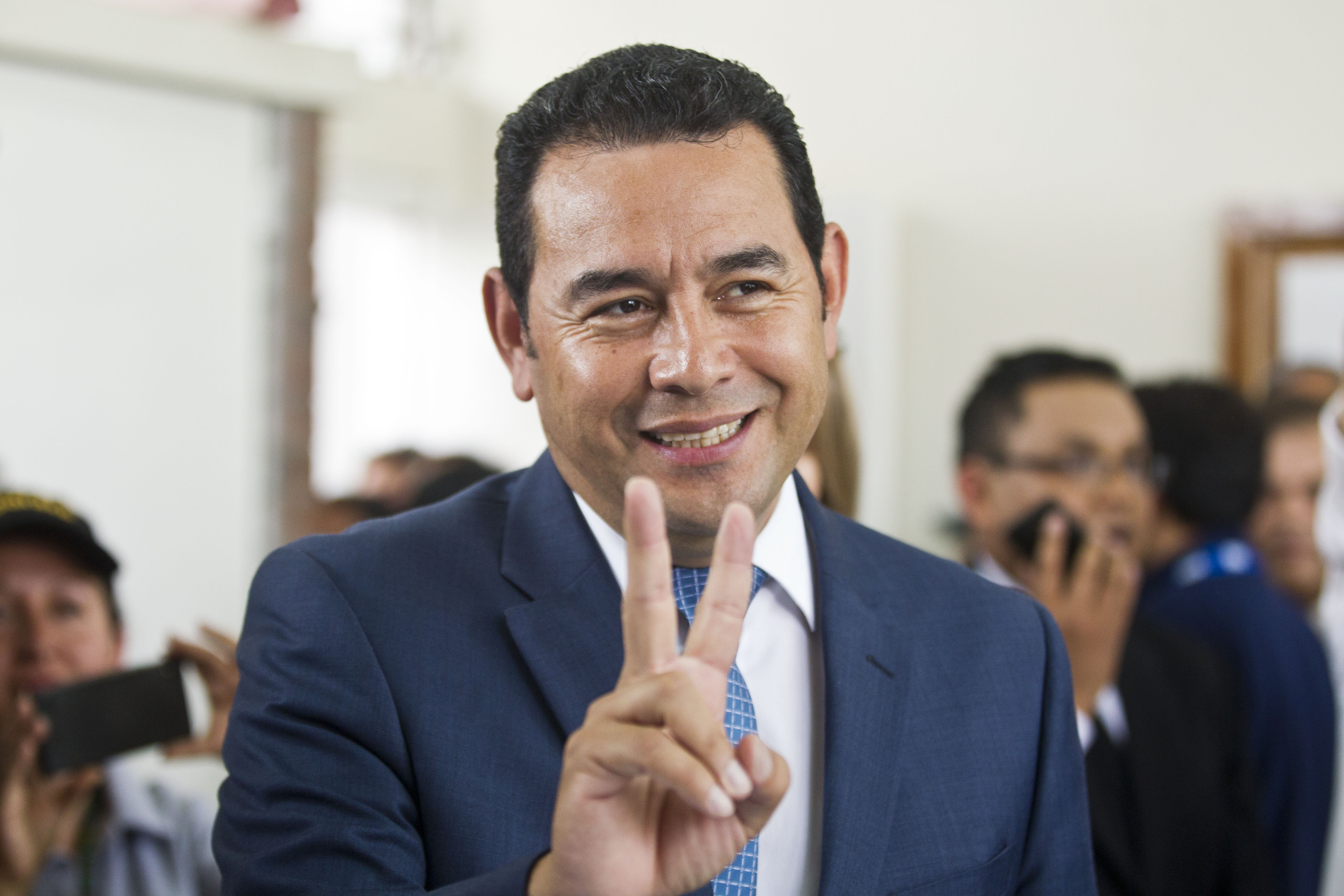 Jimmy Morales es juramentado como presidente de Guatemala