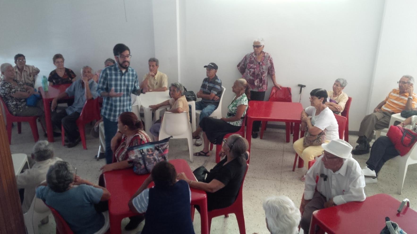 Abuelos mirandinos participaron en consulta pública de Ley de Bonos para Pensionados y Jubilados