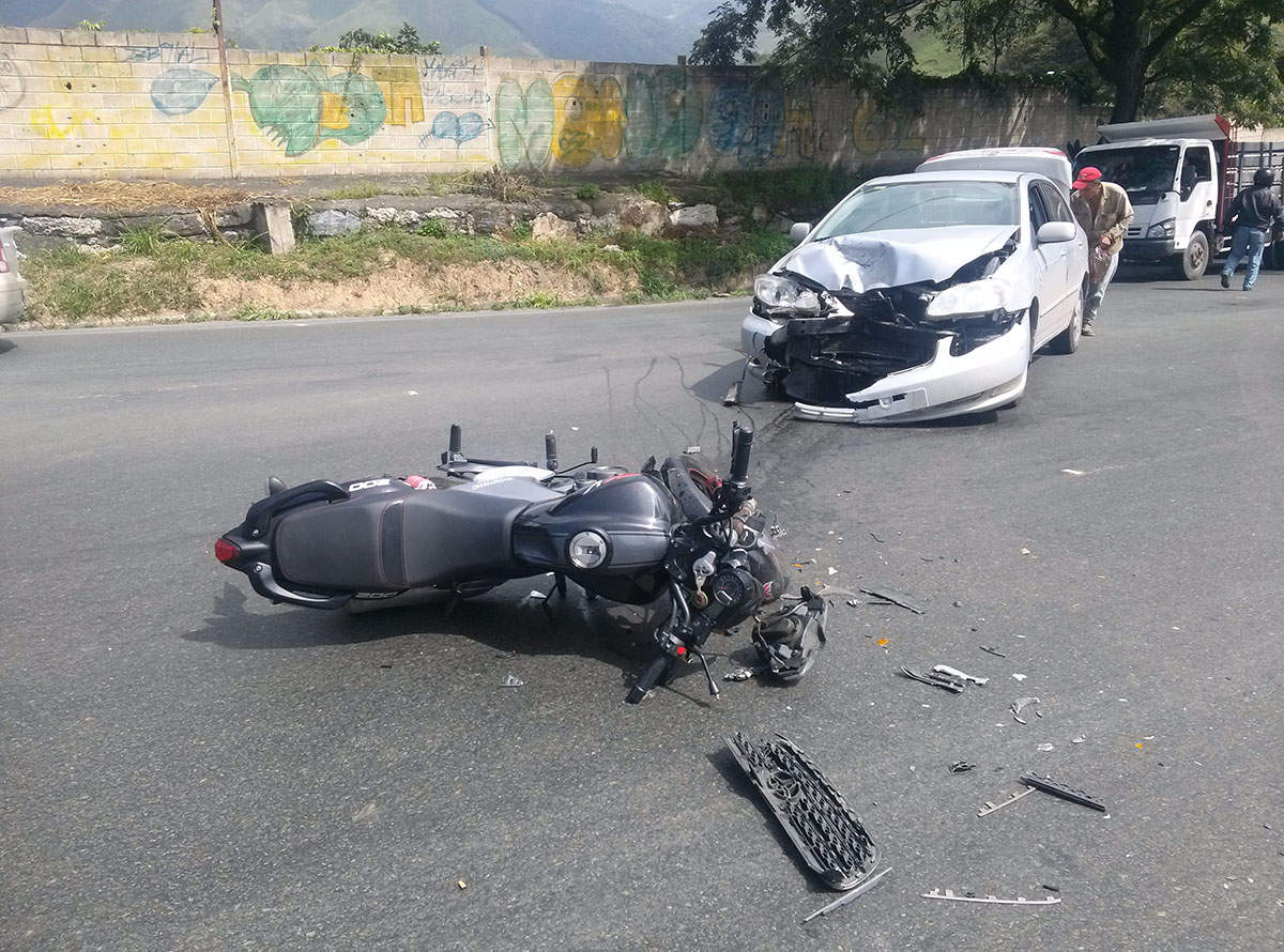 Accidentes de moto disminuyeron 46% en enero