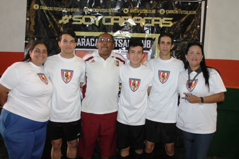 Más de 100 niños carrizaleños recibieron clínica deportiva del Caracas Futsal Club