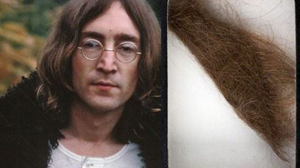 Subastaron por 35.000 dólares mechón de John Lennon
