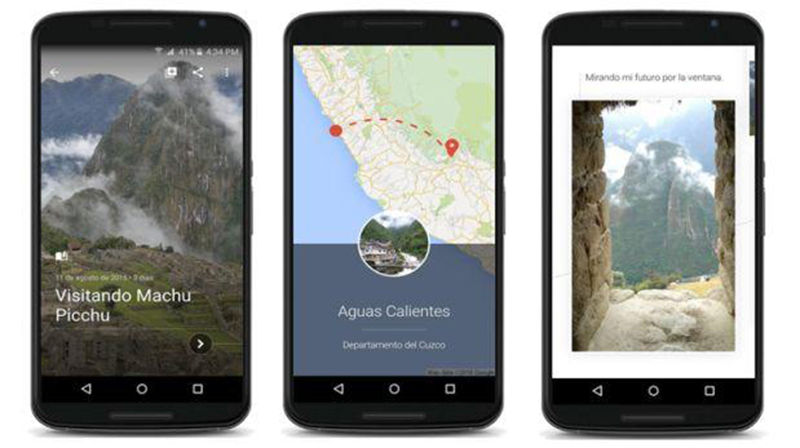 Crea la historia de tus vacaciones con Google Photos