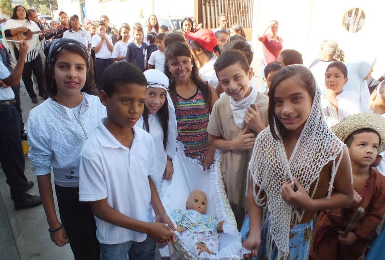 Escuelas guaicaipureñas celebraron la Paradura del Niño Jesús