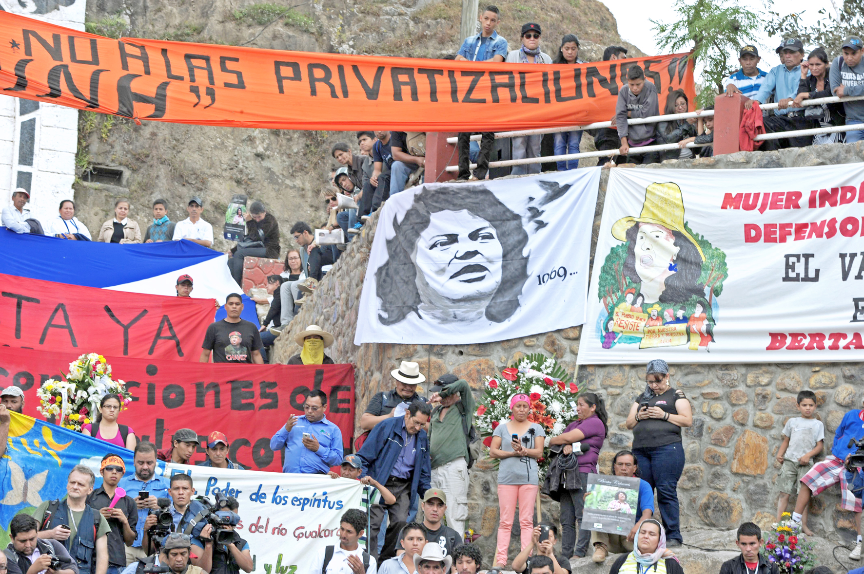 Honduras dio último adiós a Berta Cáceres   