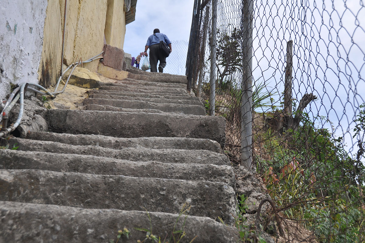 El Chorrito se encuentra abandonado   