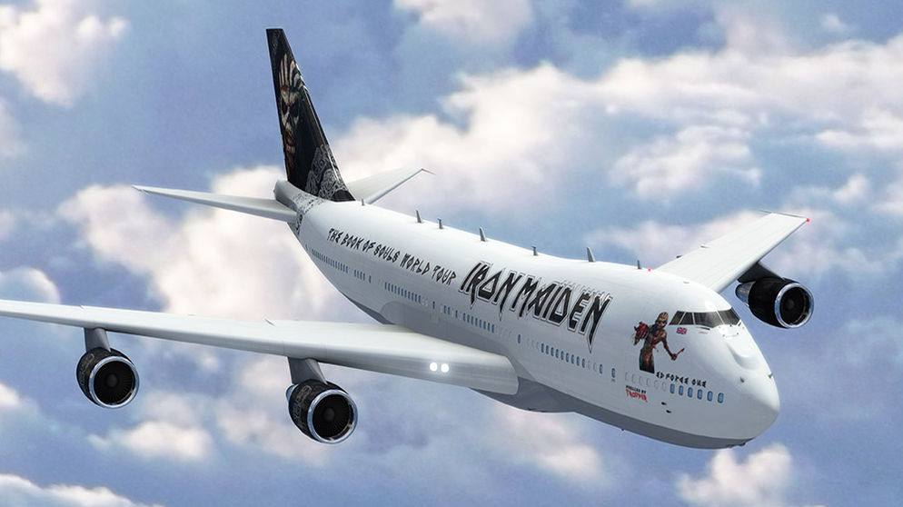 Avión de Iron Maiden ya aterrizó en Costa Rica