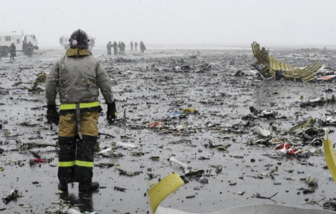 61 personas murieron en accidente de avión en Rusia