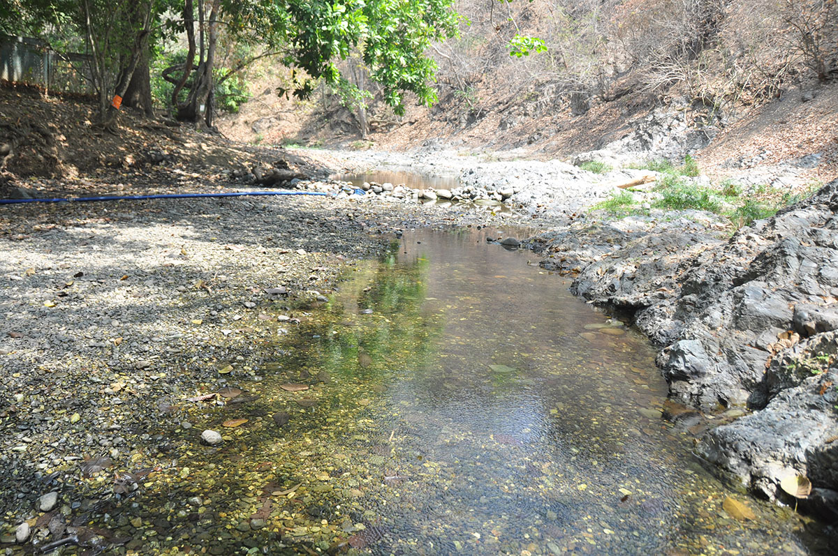 Turismo perjudicado por sequía del río Tácata