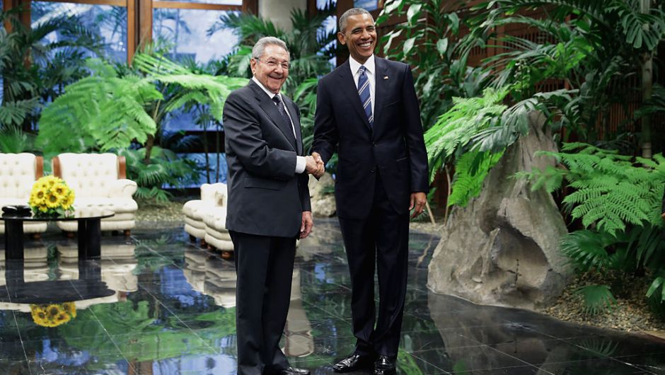 Obama se reúne con Raúl Castro en La Habana