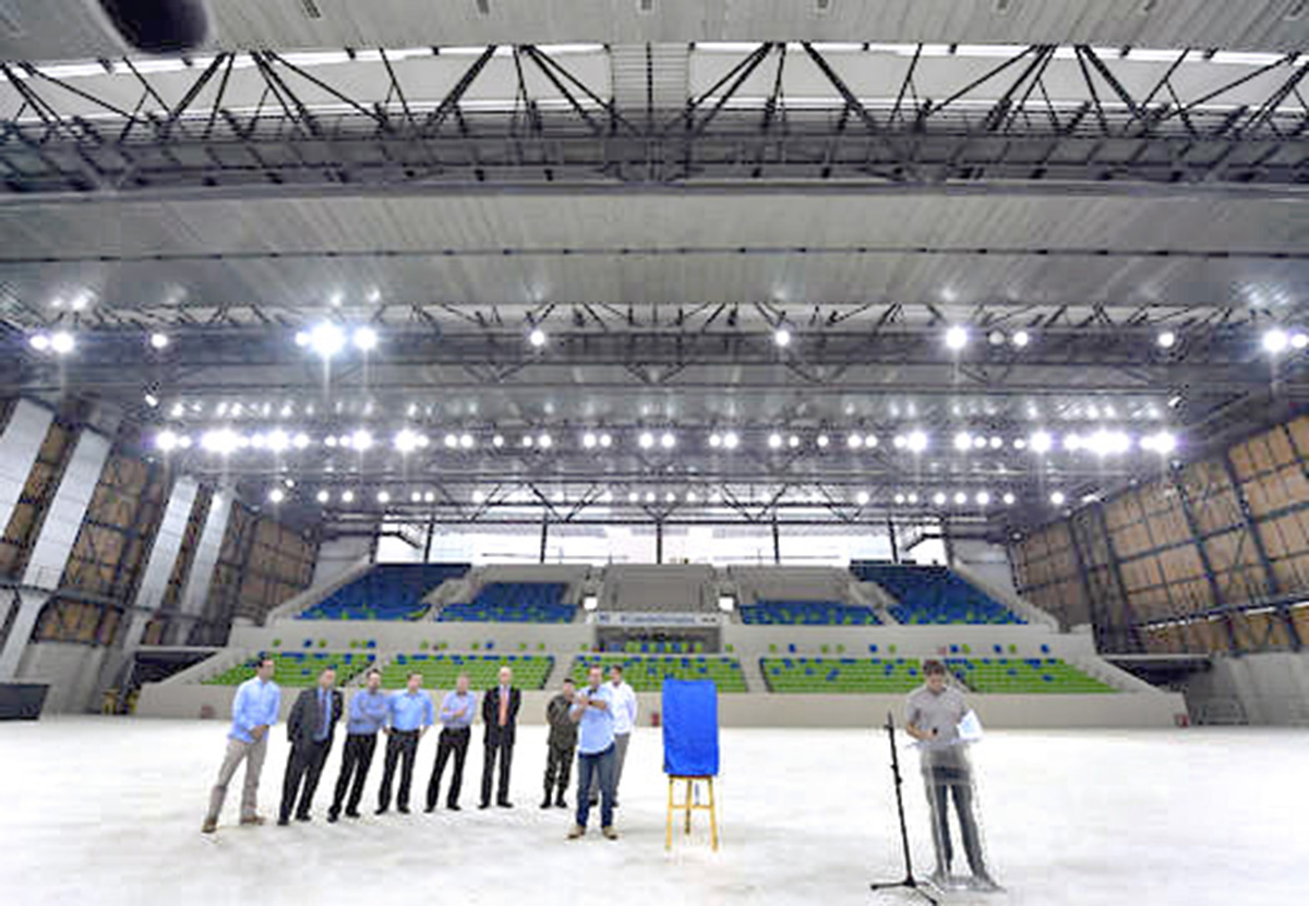 Listas dos instalaciones para olimpiadas de Río