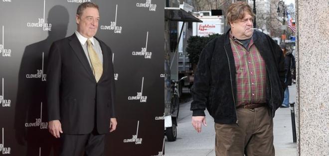 El actor John Goodman bajó 60 kilos y está irreconocible