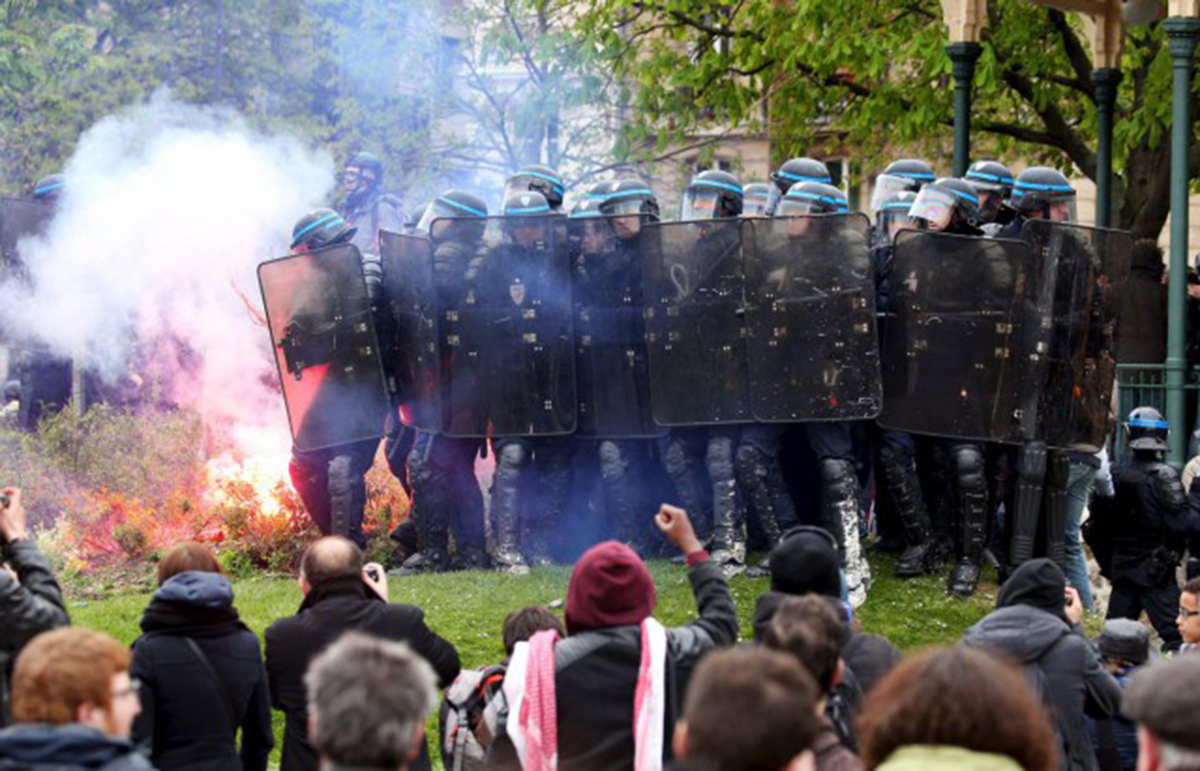 Disturbios en Francia por reforma laboral