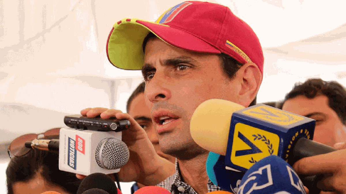 Capriles anunciará este lunes nuevas acciones para referendo revocatorio