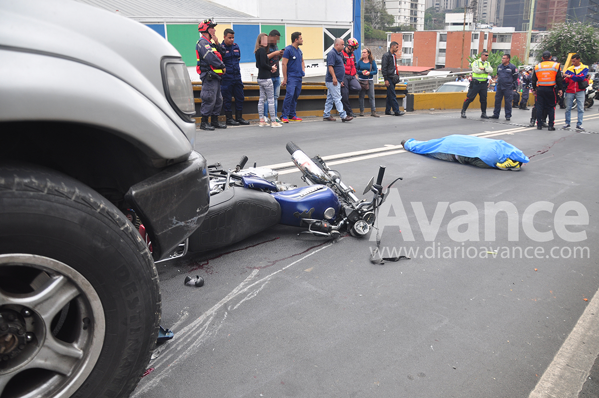 Muere arrollado bombero en la  Perimetral