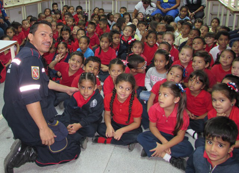 Bomberos Miranda recibirá la visita de 600 niños de diferentes centros educativos de los Altos