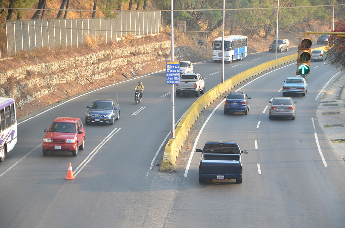 Hoy remplazan señalización en VAO de la Panamericana