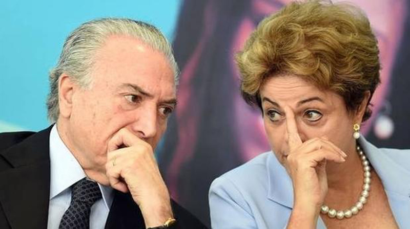 Dilma acusa a vicepresidente de ser “jefe de la conspiración”