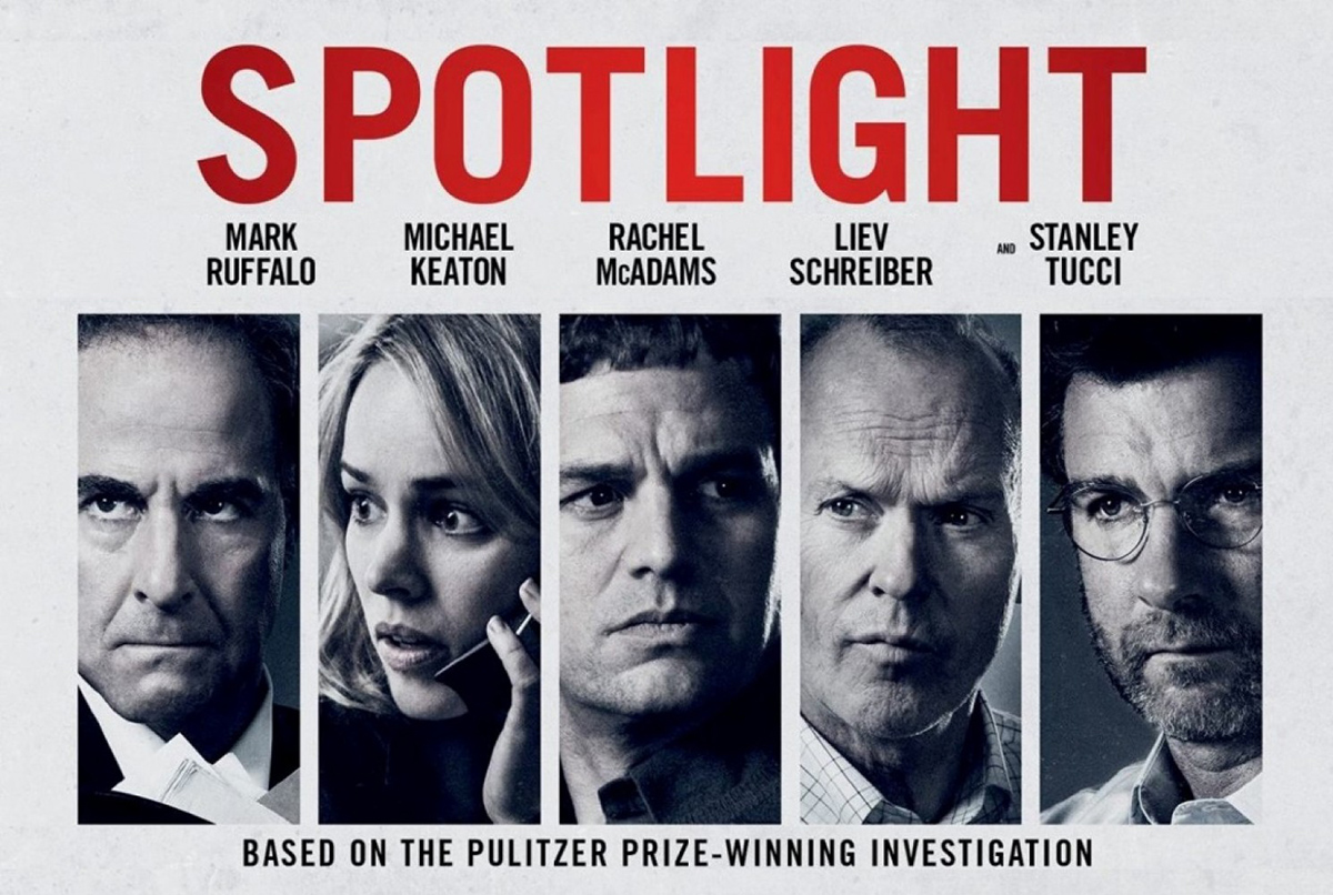 Spotlight  ganadora del Oscar  2016 recomendada para la familia