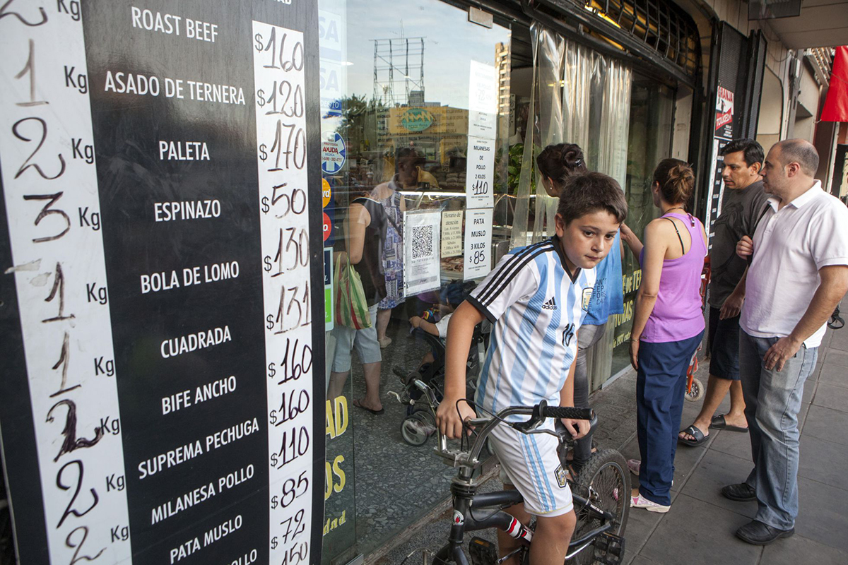 La inflación sube hasta el 30% en Argentina