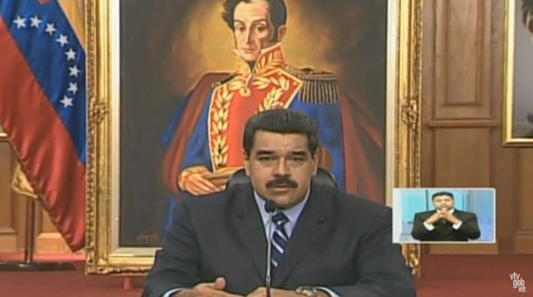 Presidente Maduro pidió solidaridad mundial con Venezuela ante amenzas