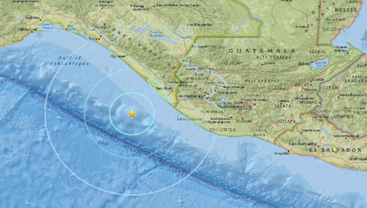 Un terremoto de 6.0 se registró en el sur de México
