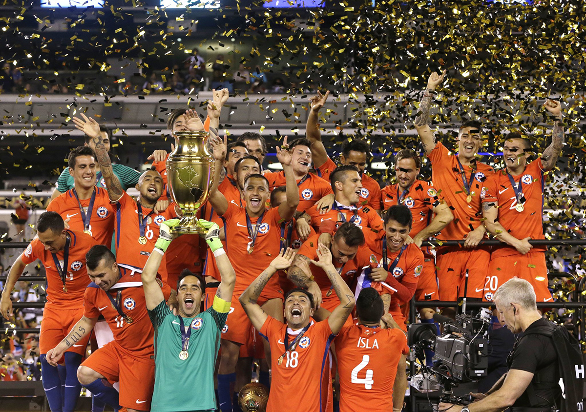 Por segunda vez Chile se titula campeón de la Copa América