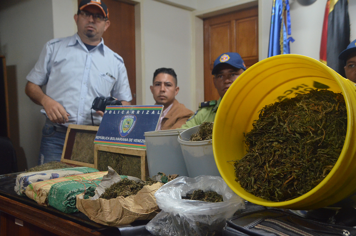 Incautaron marihuana en Guareguare