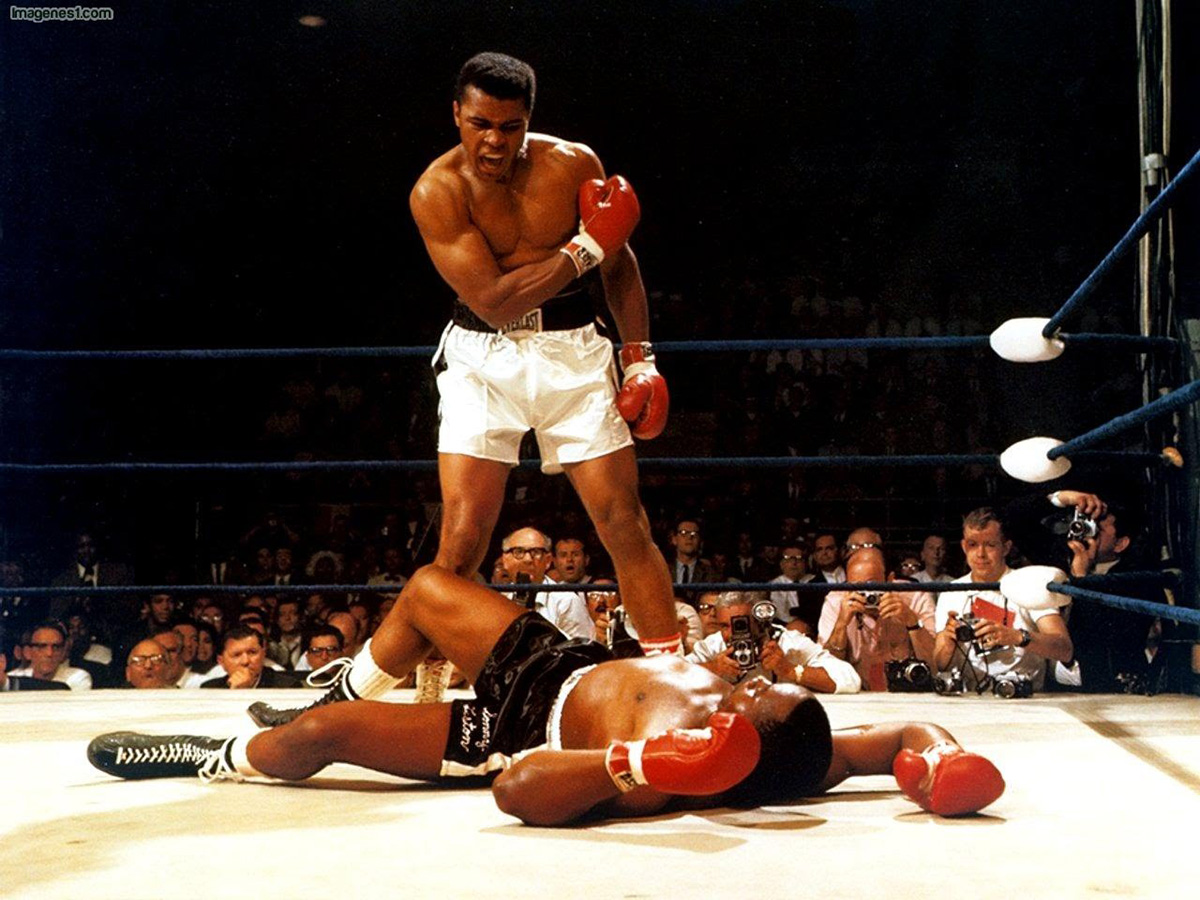 Muhammad Ali,  “soy el más Grande” “Tengo 180 peleas como amateur, 22 como profesional”