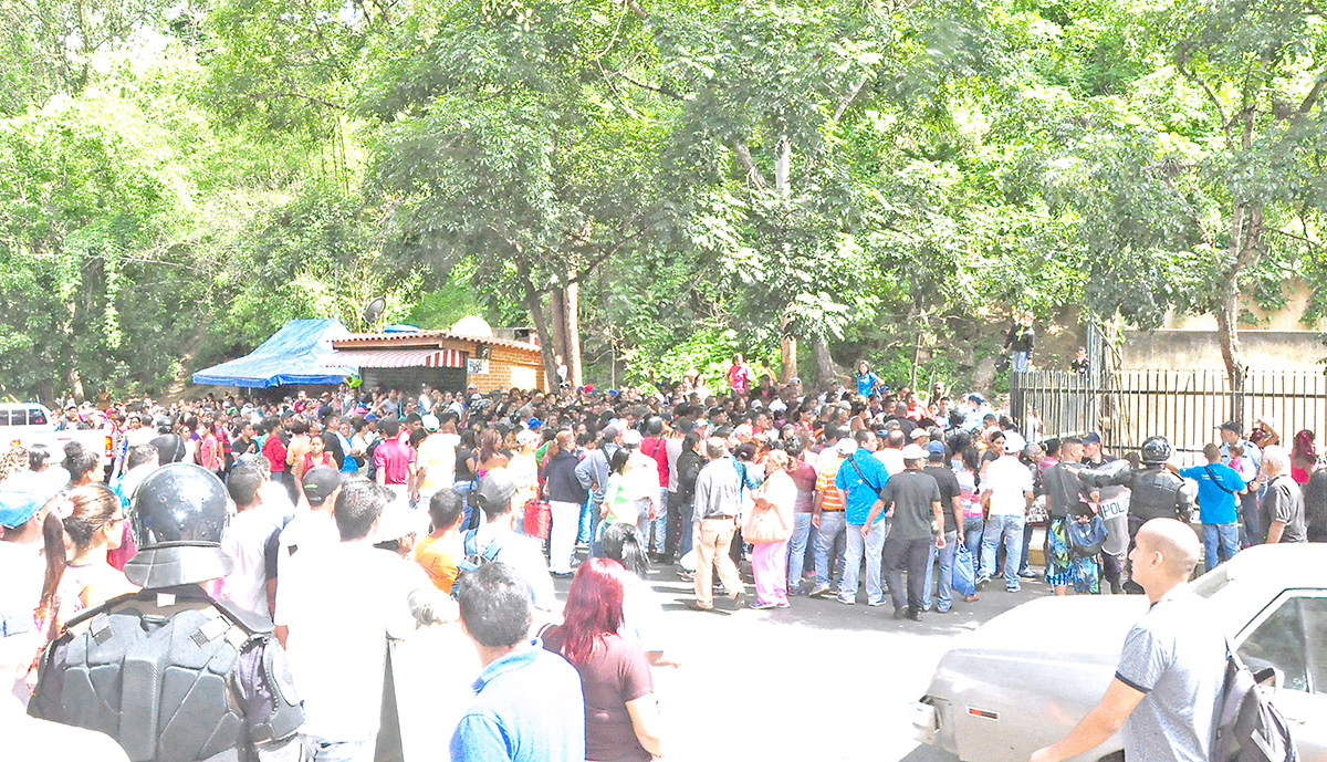 Volvieron a alzarse por comida