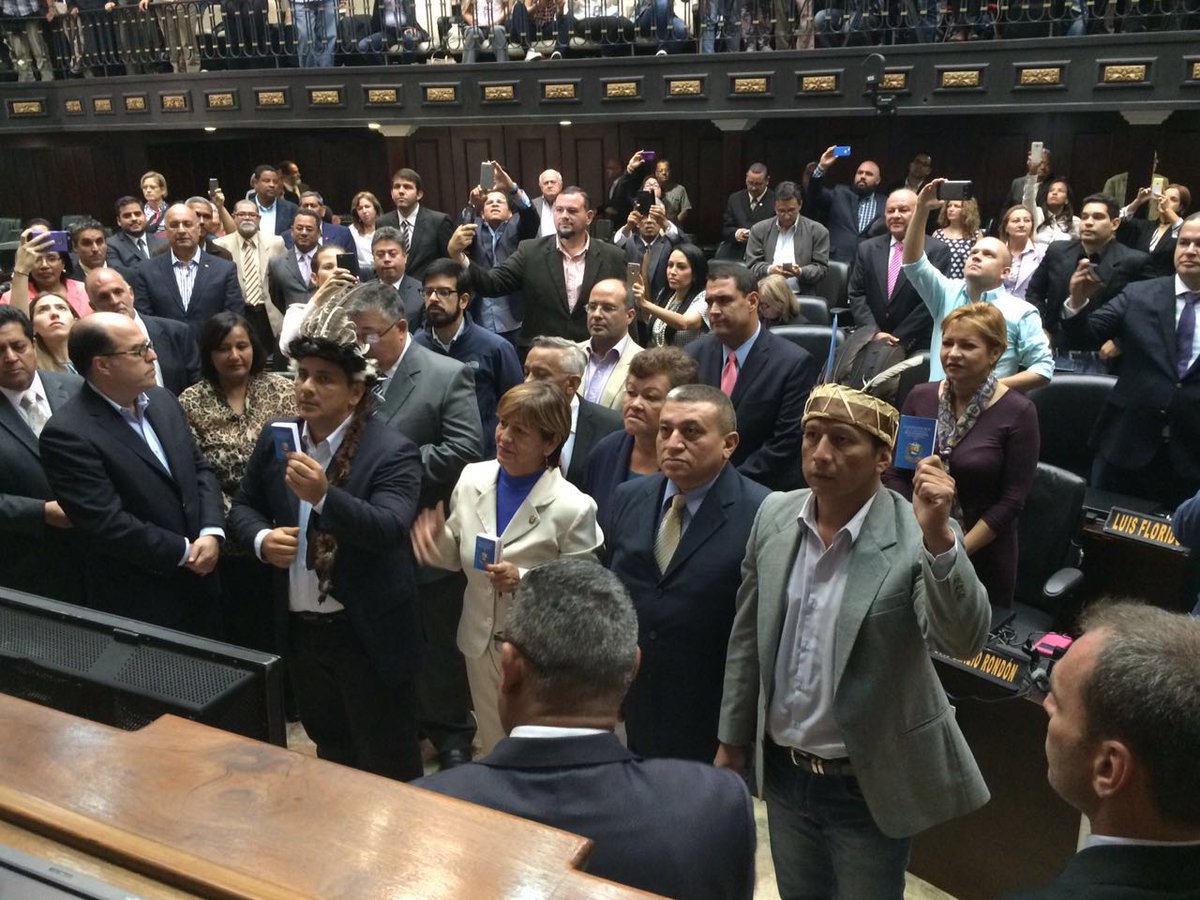 AN incorpora a diputados indígenas suspendidos por el TSJ