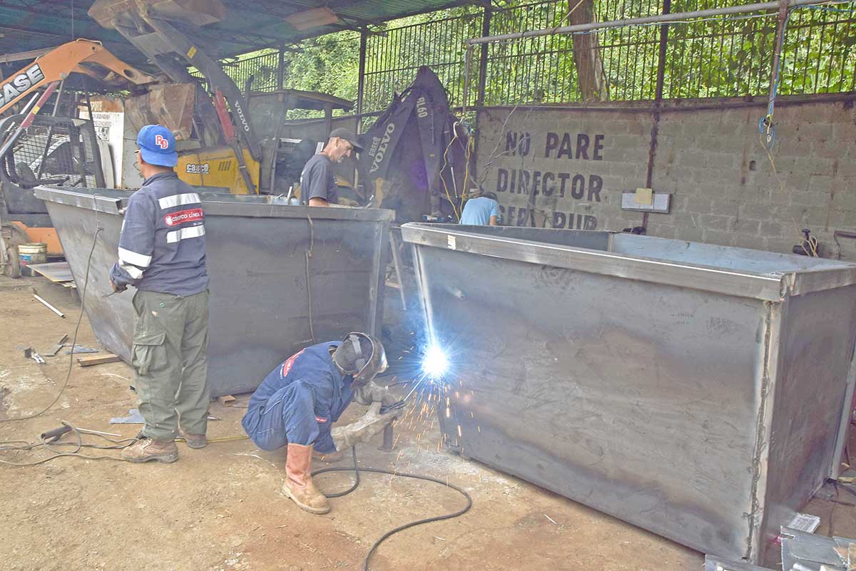 Fábrica de contenedores