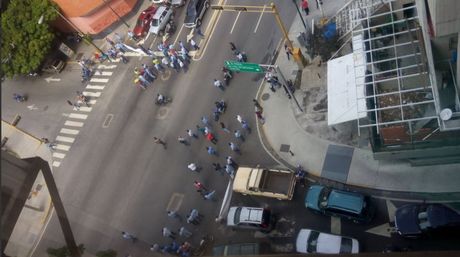 En Caracas protestan trabajadores de Corpoelec por contratación colectiva