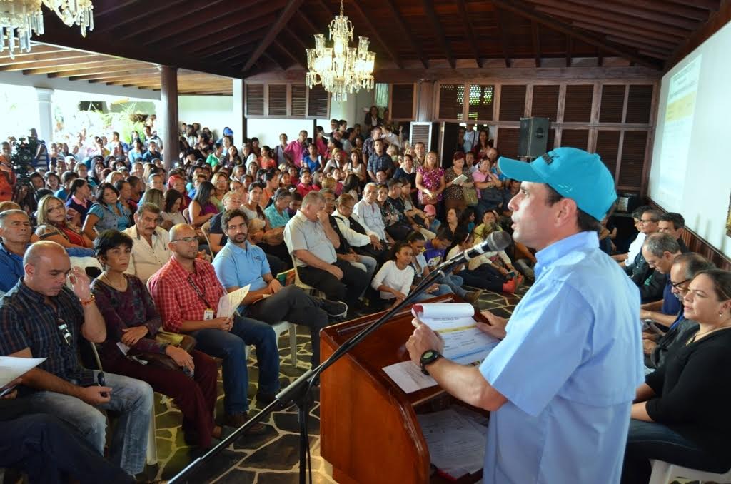Capriles: Vamos a pedir los recursos para todos nuestros trabajadores