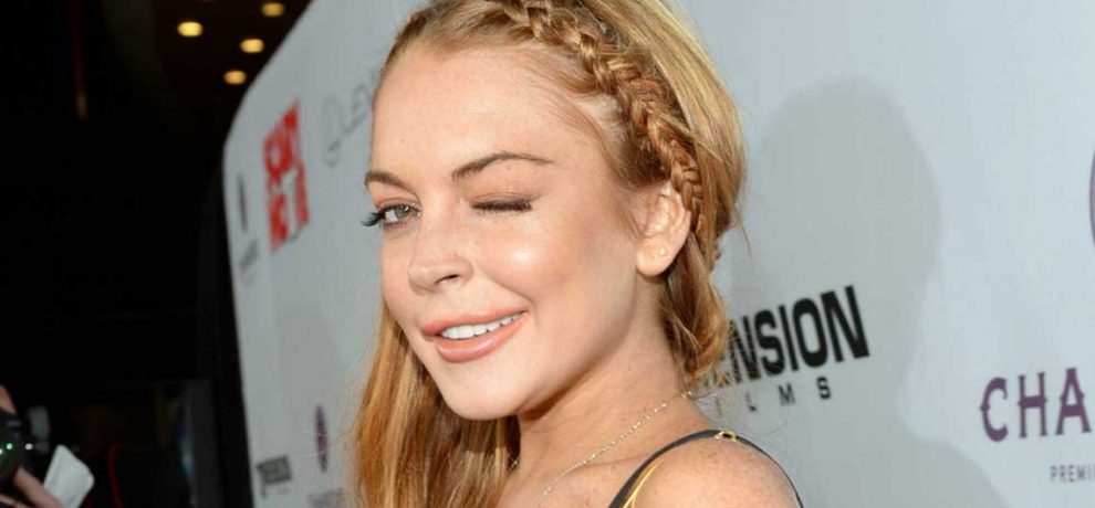 Lindsay Lohan alborotó las redes con esta foto