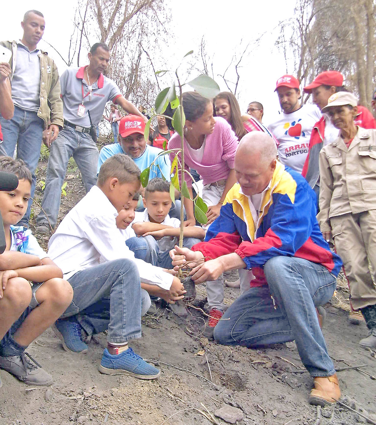 Reforestación en Agua Fría